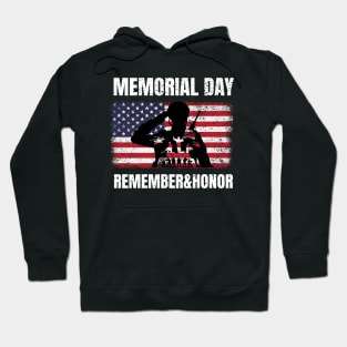 Memorial Day Remember&Honor Hoodie